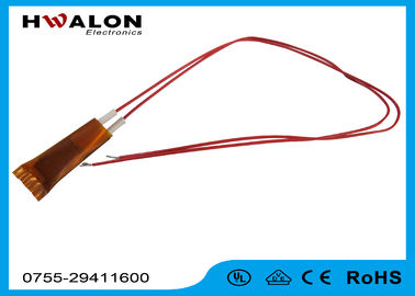 Izolacja Żółty papier PTC Grzałka ceramiczna 105 stopni 3.6V - 220V z ołowiem