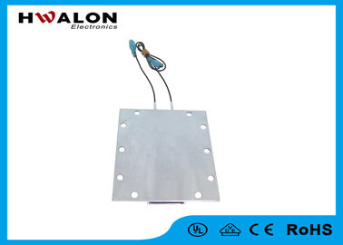 Indywidualna aluminiowa obudowa z otworami montażowymi Element grzejny