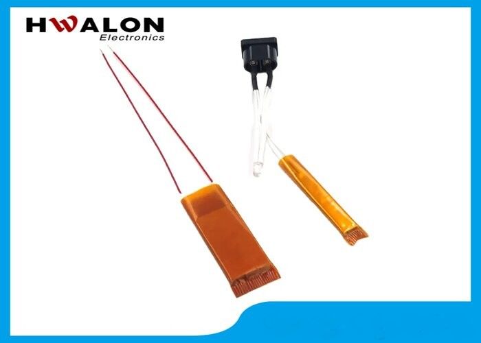 35x6mm PTC Ceramic Heater dla suszarki włosów 100-280C Stała temperatura Wysokiej wydajności Termostatyczny ogrzewacz dostosowany 12V/24V/110V/220V